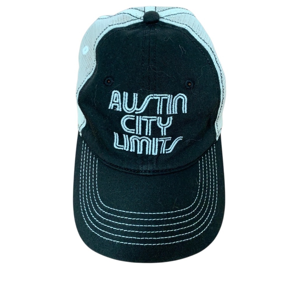 Austin City Limits Embroidered Black Cap